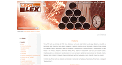 Desktop Screenshot of lechlex.waw.pl